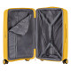 2E Suitcase Middle, Aero, polypropylen, 63/78 L, TSA, 4 wheels, EXP, amber yellow (2E-SPP-AERO-M-AY)