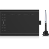 Huion Графический планшет 10"x6.2" H1060P, MicroUSB, черный