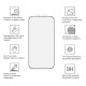 Стекло защитное Drobak Apple iPhone 15 Plus Black Frame A+ (292904)
