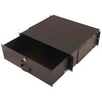 Digitus Ящик 19" 3U Keyboard & Document Storage, 400mm, RAL 9005 (DN-19KEY-3U-SW)