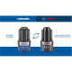 Dremel Grinder-engraver Dremel 88240 5/65 Platinum+ 12V 2x2A·h 5000-35000rpm 65 attachments 0.66kg case (F.013.824.0JP)