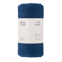 ARDESTO Flannel blanket, 130x160 cm, dark blue, 100% polyester (ART0707PB)