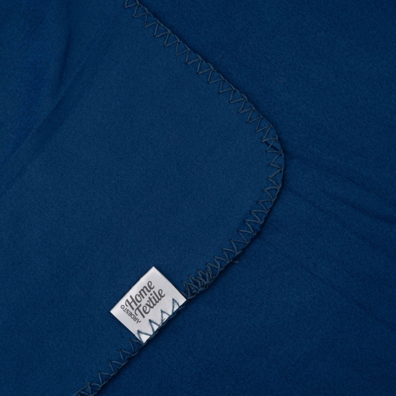 ARDESTO Flannel blanket, 130x160 cm, dark blue, 100% polyester (ART0707PB)