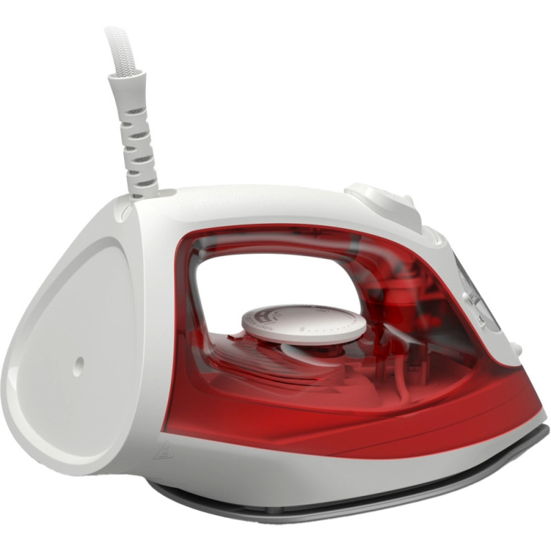 Philips Iron Series 2000, 2000W, 250ml, steam boost -100g, ceramic soleplate, red (DST2010/40)