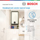 Bosch Водонагрівач електр. плаский слім Tronic 4500, 50л, 1.5кВт, ун. монтаж, електр. кер-ння, B, білий (7736507296)