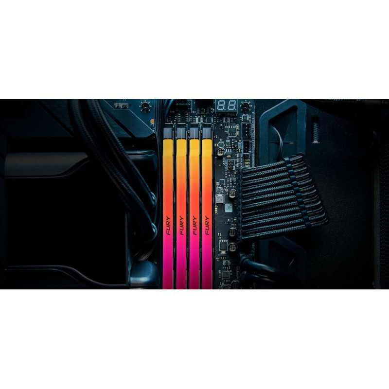 Kingston Память ПК DDR5 32GB KIT Renegade RGB KF564C32RSAK2-32