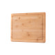 ARDESTO Cutting board Midori with groove, 35.5*25*1.5 cm, bamboo (AR1435BG)