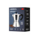 ARDESTO Гейзерная кофеварка Gemini Piemonte, 0.45л, 9 чашек, алюминий (AR0809AI)