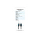 Дата кабель USB 3.0 AM/AF 3.0m black Vention (CBHBI)