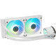 Система жидкостного охлаждения Qube ZT-240 white