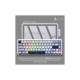 Клавиатура Ajazz AK680 MAX (8+8K) Magnetic Switch RGB Wireless/Bluetooth/USB White (AK680-M-BWD-A)