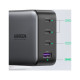 Зарядное устройство Ugreen 4xUSB 100W (3xUSB-C+USB-A) Gan Tech Fast GAN Charger black CD226 (40747)