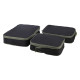 Tucano Набір чохлів для пакування одягу, Tucano Pigio Travel 3 в 1, нейлон, чорний (BPG-SET-BK)