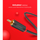 Кабель мультимедийный 2xRCA M to 2xRCA M 3.0m AV104 black Ugreen (10519)
