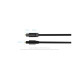 Кабель мультимедийный Optical Toslink 1.5m black Vention (BAEBG)