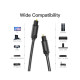Кабель мультимедийный Optical Toslink 1.5m black Vention (BAEBG)
