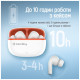 Наушники ColorWay Slim TWS-5 Earbuds White (CW-TWS5WT)