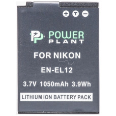 Аккумулятор к фото/видео PowerPlant Nikon EN-EL12 (DV00DV1242)