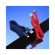 Дата кабель USB 2.0 AM to USB-C 1.0m 3A nylon X59 blue HOCO (6931474744944)