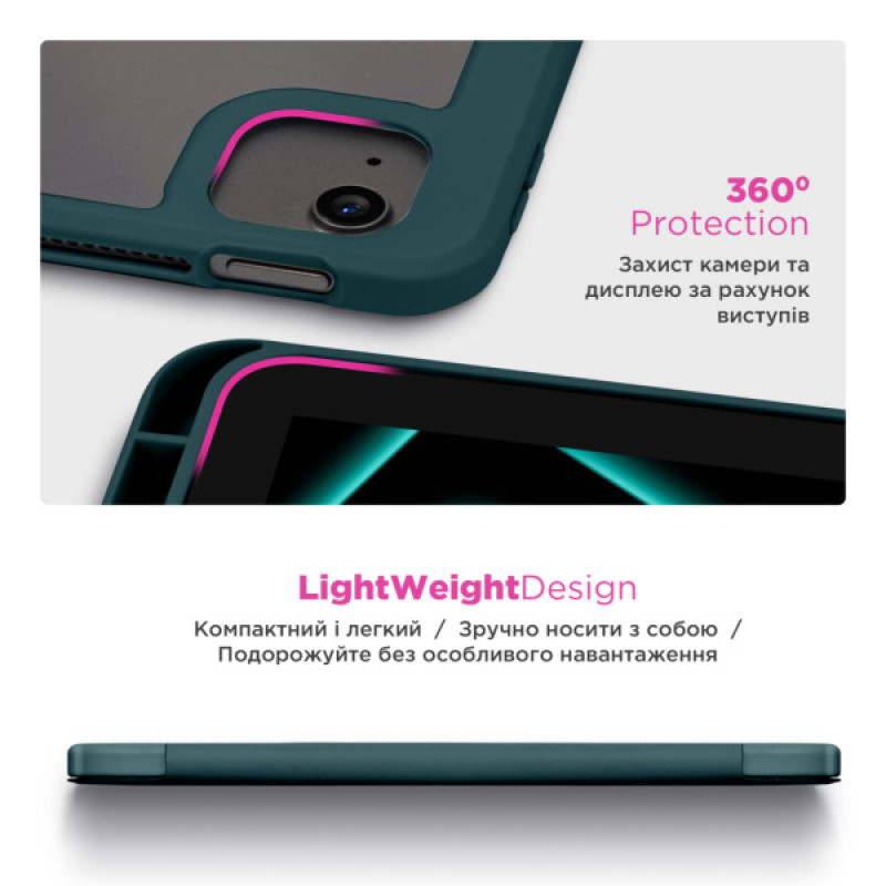 Чехол для планшета Armorstandart Y-Type PEN Xiaomi Redmi Pad 2 Pro Pine Green (ARM91190)