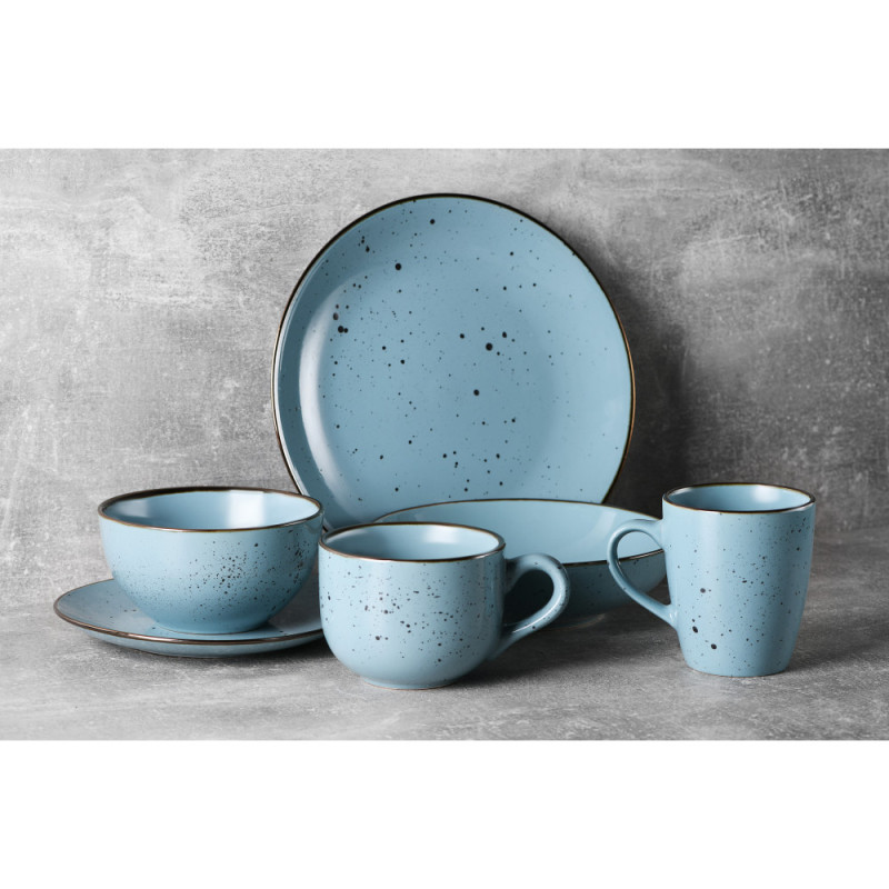 ARDESTO Cup Bagheria, 360 ml, Misty blue, ceramics (AR2936BGC)