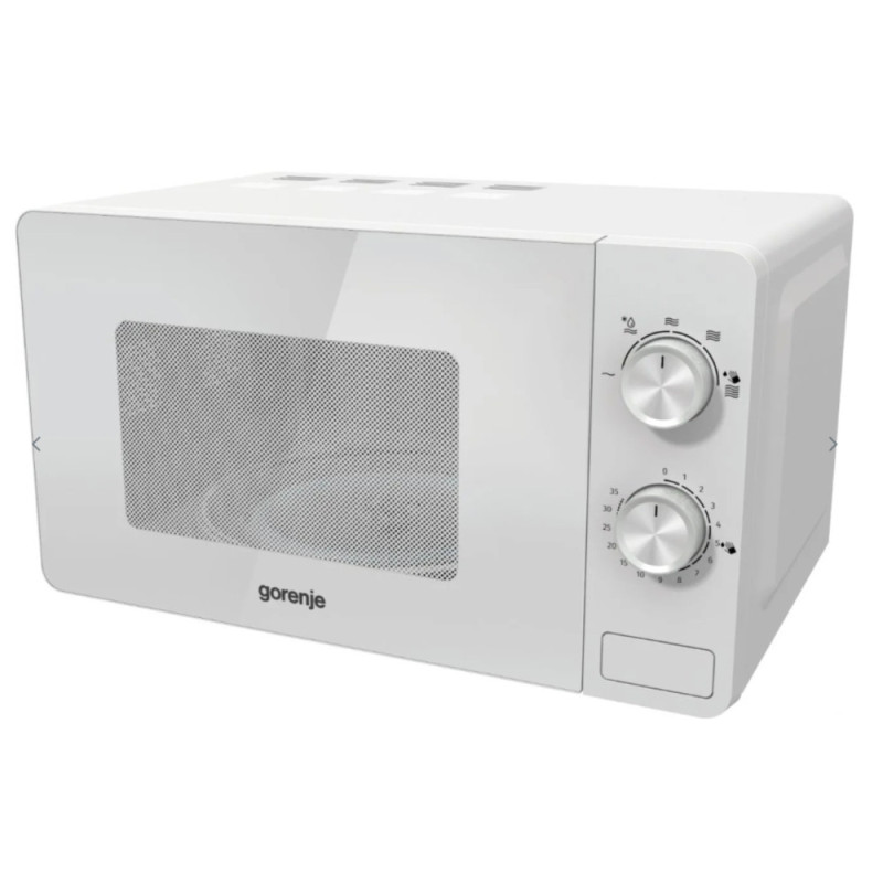 Gorenje Microwave oven, 20L, 800W, white (MO20E1W2)