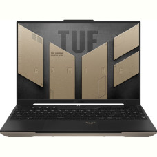Ноутбук Asus TUF Gaming A16 FA617NSR-N4127 (90NR0JM1-M005W0); 16" QHD+ (2560x1600) IPS LED матовый 240 Гц , AMD Ryzen 7 7435HS (3.1 - 4.5 ГГц) , RAM 16 ГБ (Max 32 ГБ) , SSD 512 ГБ , AMD Radeon RX 7600S, 8 ГБ , без ОП , BT , LAN , Wi-Fi , веб-камера , Без ОС , 2.2 кг , песочный , подсветка клавиатуры