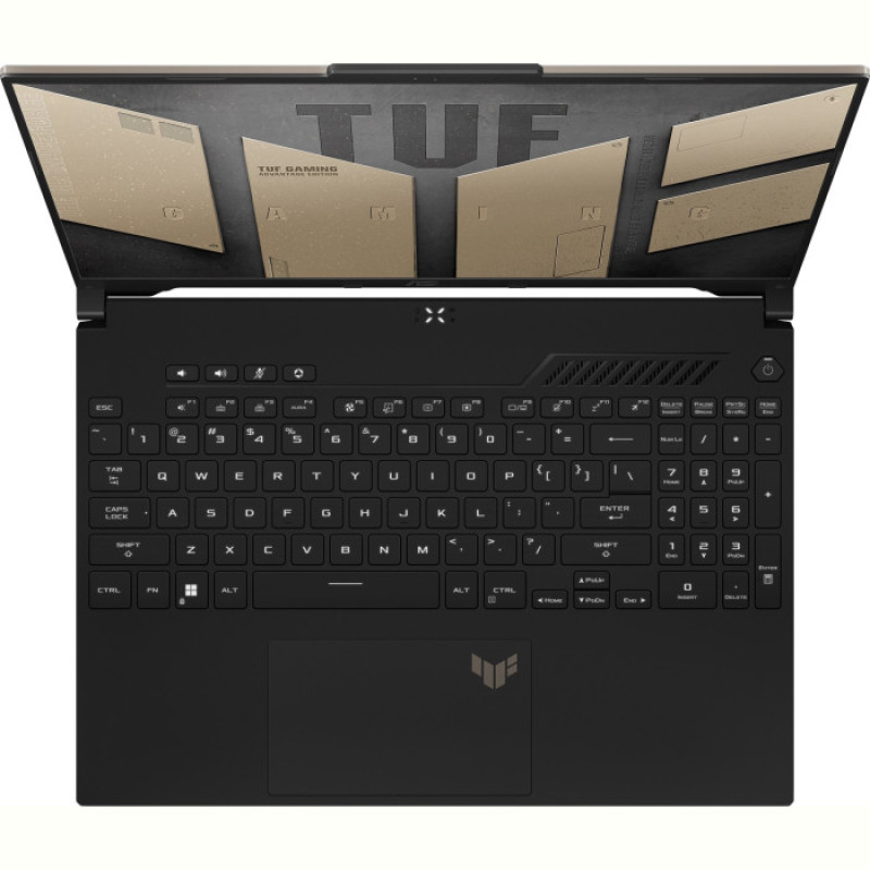 Ноутбук Asus TUF Gaming A16 FA617NSR-N4127 (90NR0JM1-M005W0) Sandstorm; 16" QHD+ (2560x1600) IPS LED матовый 240 Гц , AMD Ryzen 7 7435HS (3.1 - 4.5 ГГц) , RAM 16 ГБ (Max 32 ГБ) , SSD 512 ГБ , AMD Radeon RX 7600S, 8 ГБ , без ОП , BT , LAN , Wi-Fi , веб-камера , Без ОС , 2.2 кг , песочный , подсветка клавиатуры