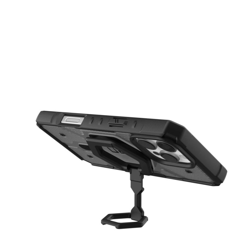 UAG iPhone 16 Pro Max Pathfinder Clear Magsafe Bundle, Ash/Black Stand (1144651BV02)
