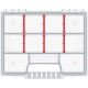 Kistenberg Box organiser, 8 , 195*155*35, NORT, KNO20154T