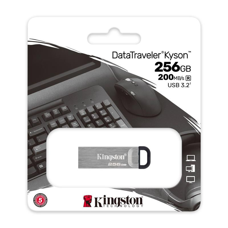 Kingston 256GB USB 3.2 Type-A Gen1 DT Kyson (DTKN/256GB)