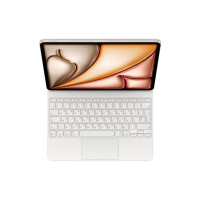 Чохол до планшета Apple Magic Keyboard for iPad Air 13-inch (M3,M4) - Ukrainian - White,Model A3340 (MDFW4UA/A)