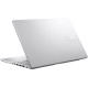 ASUS Ноутбук ASUS Vivobook 15 X1504VA-BQ3833WS 15.6" FHD IPS, Intel 5 120U, 16GB, F512GB, UMA, Win11, Сріблястий (90NB13Y2-M01D90)