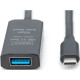 Дата кабель USB 3.2 AF to USB-C 5.0m Gen1 Active 5G Digitus (DA-73110)