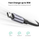 Дата кабель USB 2.0 AM to Micro 5P 2.0m US290 Aluminum Braid Black Ugreen (60148)