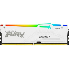 Kingston Пам'ять ПК DDR5 16GB 6400 Beast White RGB EXPO (KF564C32BWEA-16)