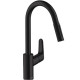 Hansgrohe Kitchen set, granite sink S520-F480 + tap Focus M41, black graphite-black matt (43358670)