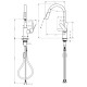 Hansgrohe Kitchen set, granite sink S520-F480 + tap Focus M41, black graphite-black matt (43358670)