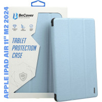Чехол для планшета BeCover Tri Fold Hard Apple iPad Air 11" M2/M3 (2024/2025) Light Blue (711415)