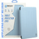 Чехол для планшета BeCover Tri Fold Hard Apple iPad Air 11" M2/M3 (2024/2025) Light Blue (711415)