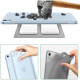 Чехол для планшета BeCover Tri Fold Hard Apple iPad Air 11" M2/M3 (2024/2025) Light Blue (711415)