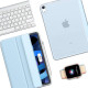 Чехол для планшета BeCover Tri Fold Hard Apple iPad Air 11" M2/M3 (2024/2025) Light Blue (711415)