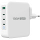 Зарядное устройство J5create 1xUSB + 3xUSB-C 130W GaN QC3.0/PD/PPS (JUP43130E-EN)