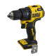 DeWALT Дриль-шурупокрут безщітковий XR Li-Ion 18В 65Нм 450-1650об·хв патрон 13мм 1.1кг без АКБ і ЗП (DCD708N)