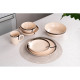 ARDESTO Bowl Liguria, 22 cm, Cream, ceramics (AR2922LCC)