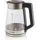 Gorenje Electric kettle, 1.7L, glass + metal, inox (K17TRG)