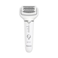 Panasonic Epilator, rechargeable, tweezers.-60, dry+wet, nozzles-2, case, white (ES-EY31-W520)