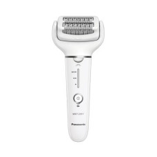Panasonic Epilator, rechargeable, tweezers.-60, dry+wet, nozzles-2, case, white (ES-EY31-W520)