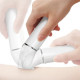Panasonic Epilator, rechargeable, tweezers.-60, dry+wet, nozzles-2, case, white (ES-EY31-W520)