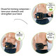 Beurer muscle stimulation abdominal and back muscle belt, АААх3, 0.35kg, belt, 5 training programmes, black (EM_39)